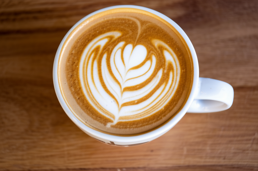 Heart Latte Art